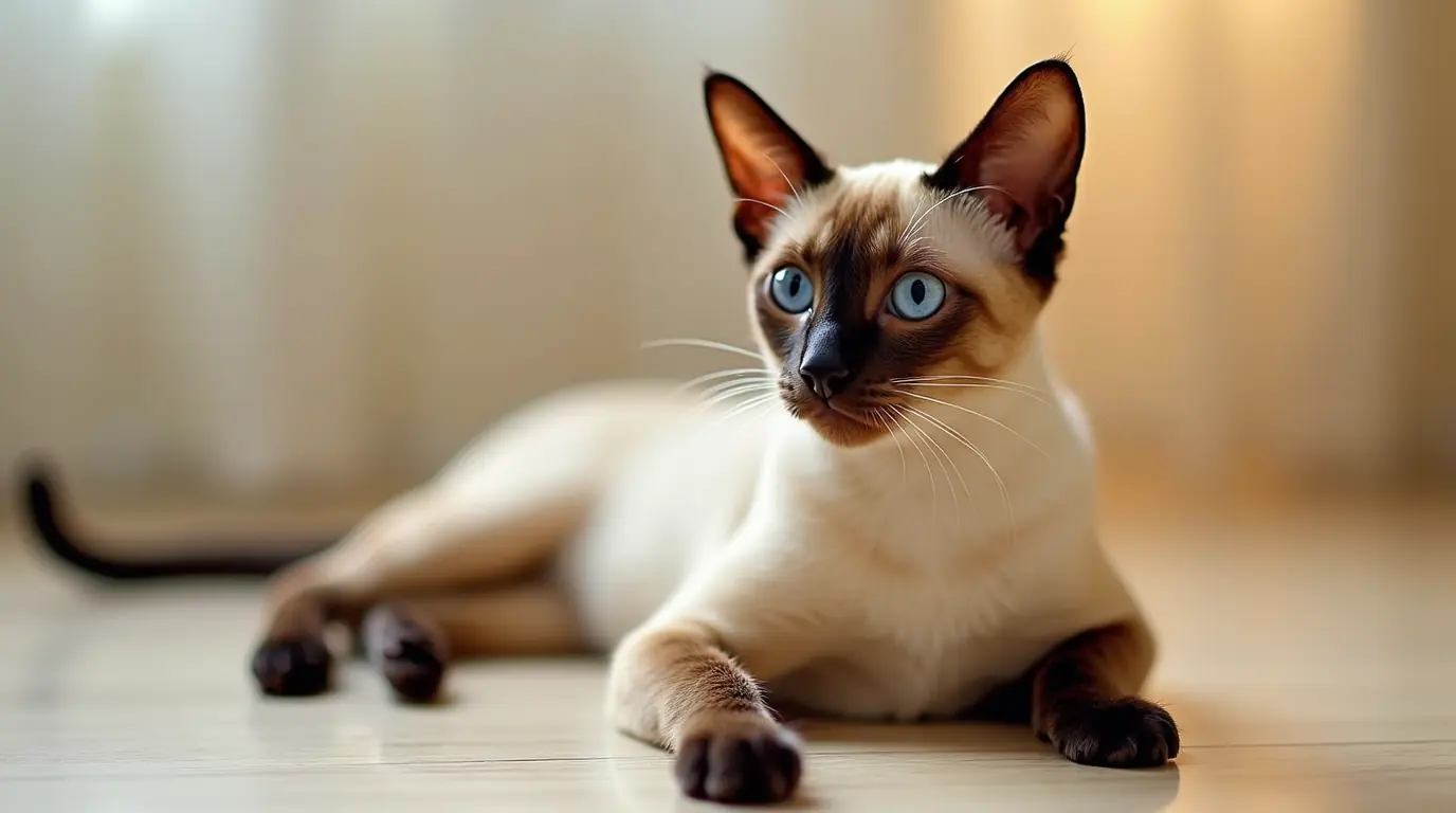 Blue Point Siamese Cats