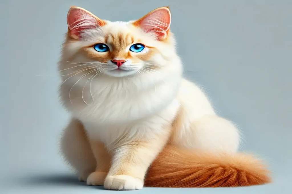 Flame Point Siamese Cat