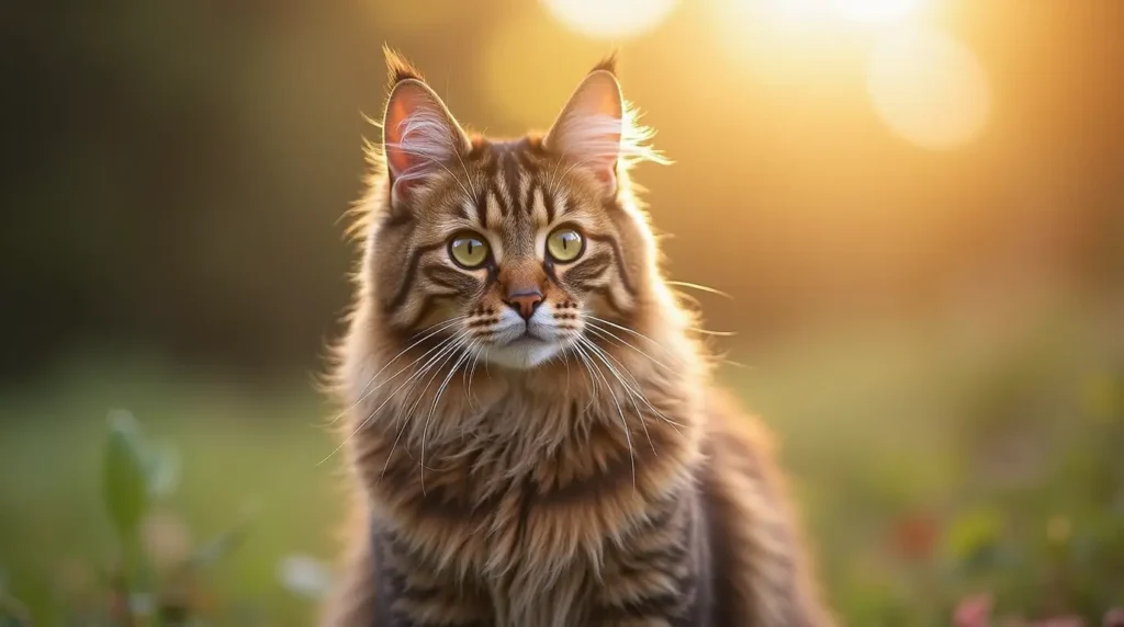 Slow Growth Process of Maine Coon Cats