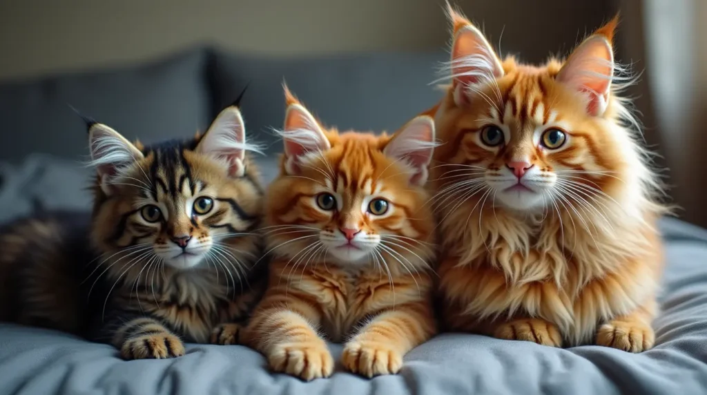 Maine Coon cats