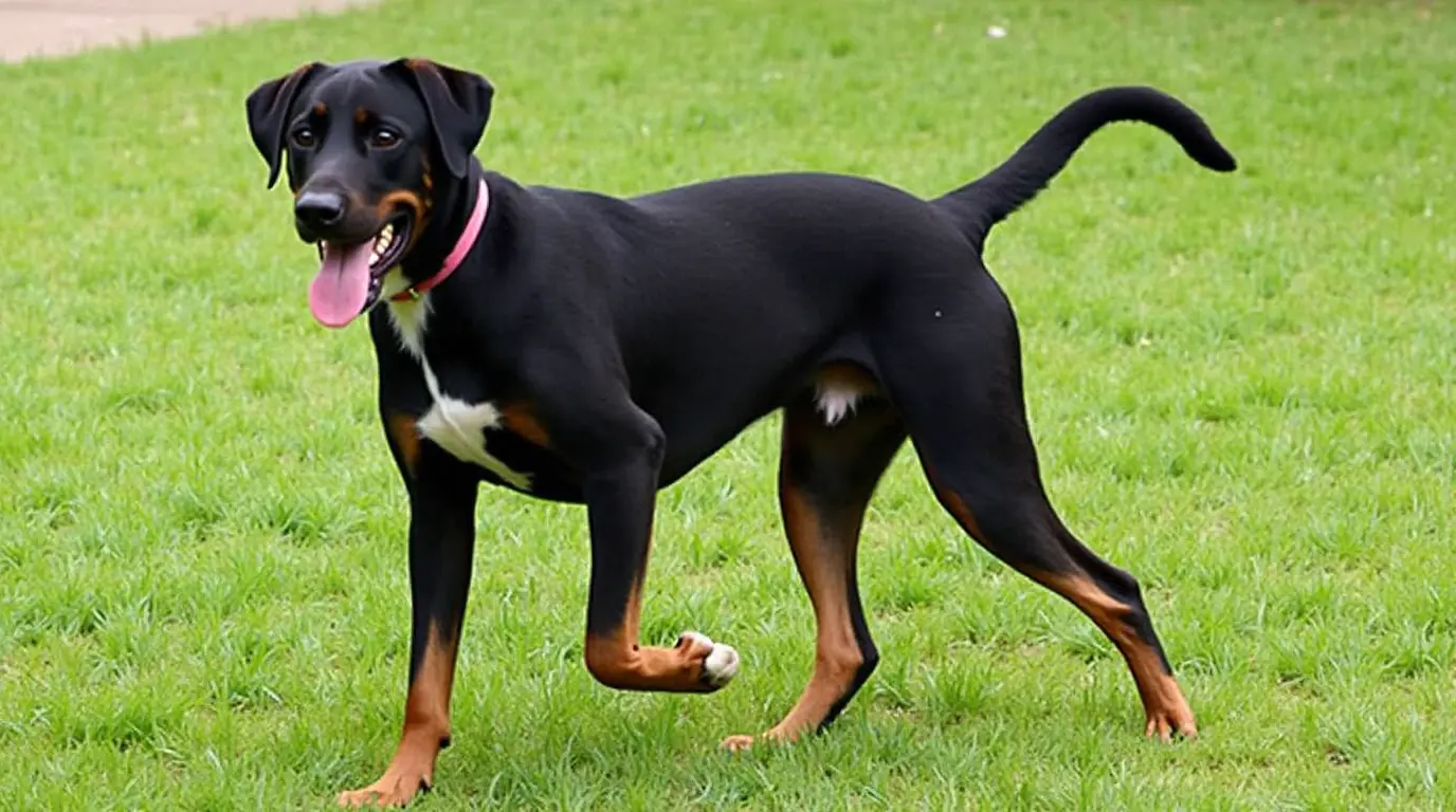 Black Lab German Shepherd Mix