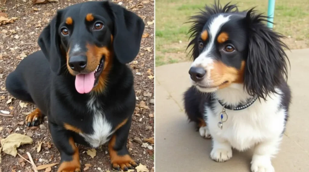 Dachshund and Border Collie Mix