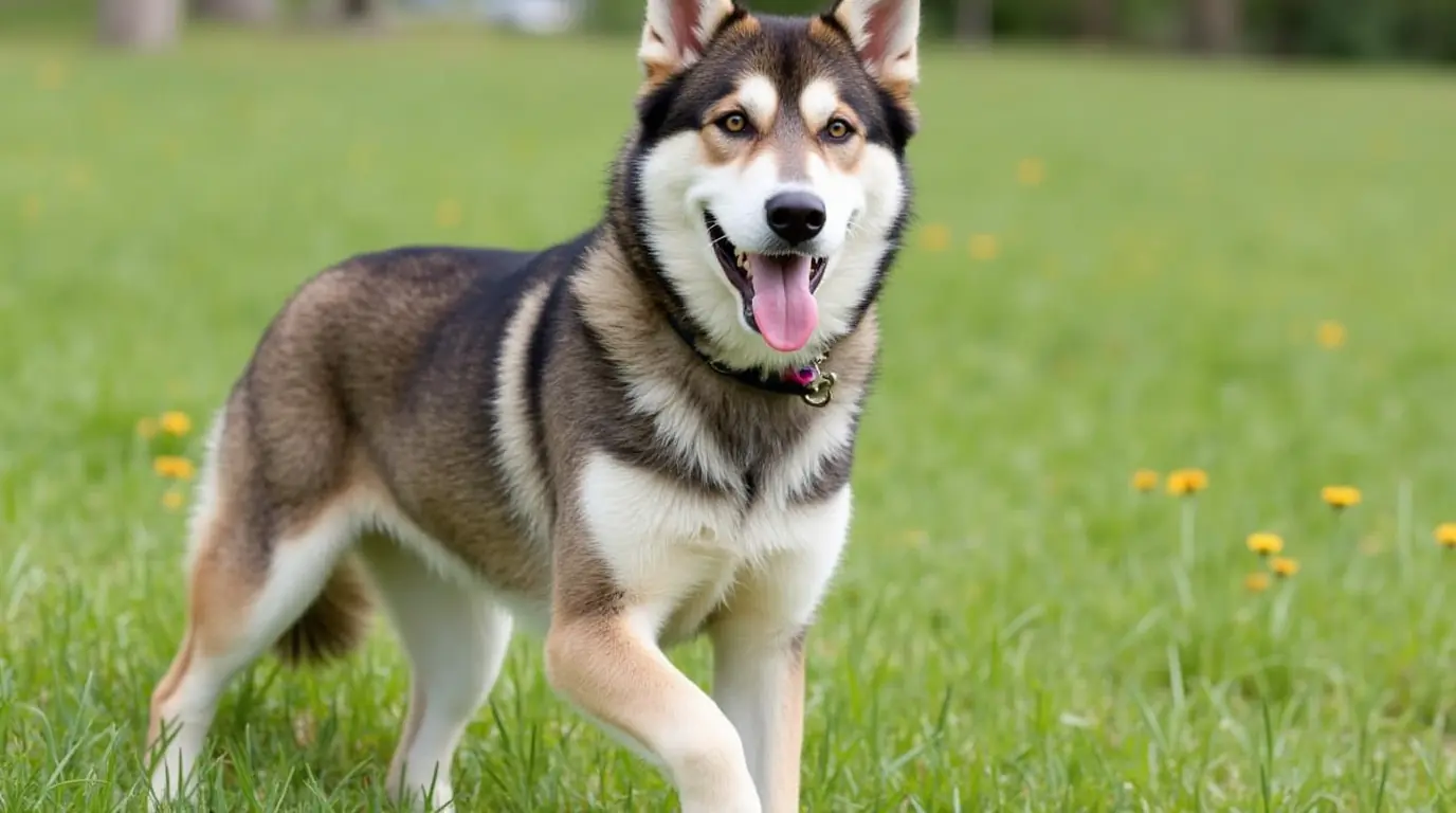 German Shepherd Husky Mix