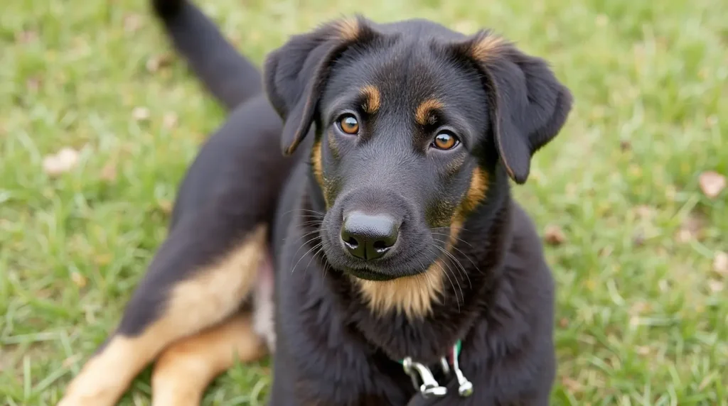 German Shepherd and Lab Mix