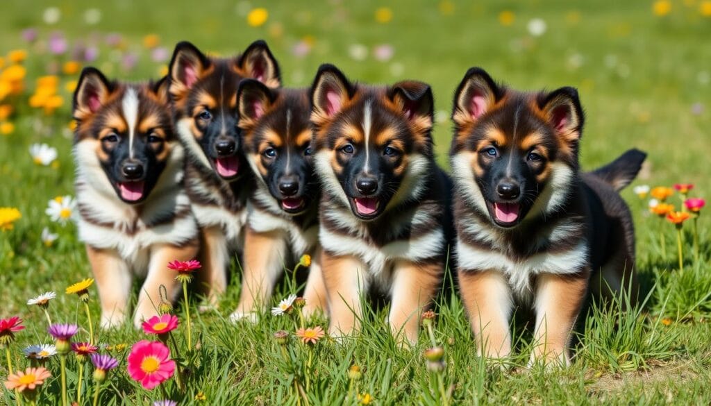 Physical Characteristics of King Shepherd Puppies