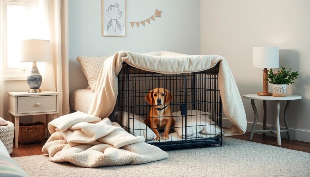 how to help a dog with separation anxiety at night