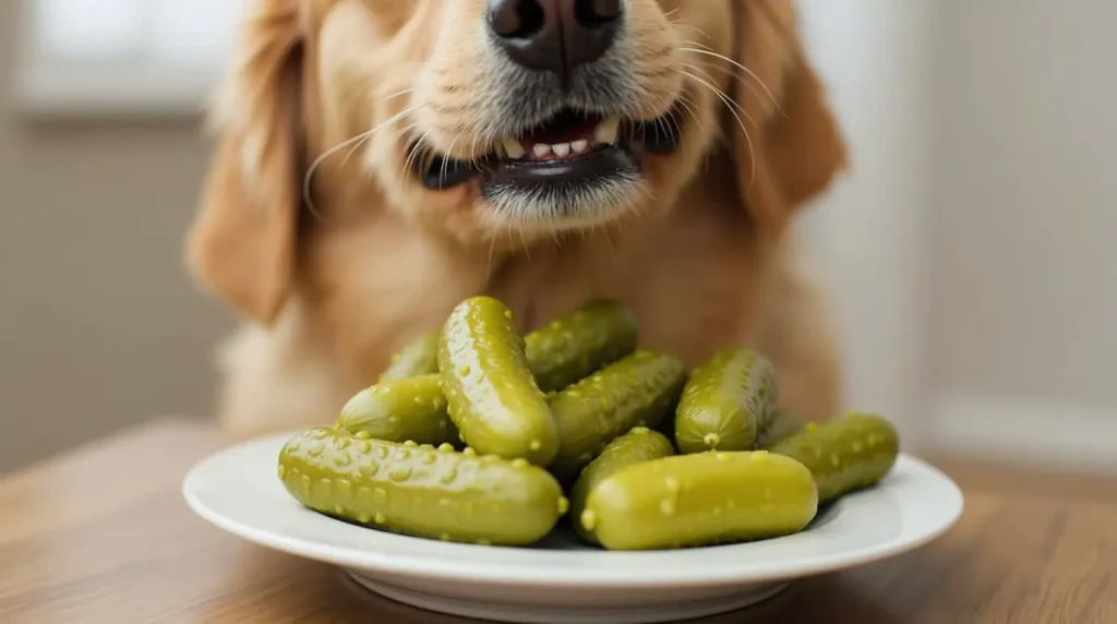 What Are Pickles Made Of? Should They Be Given to Dogs?