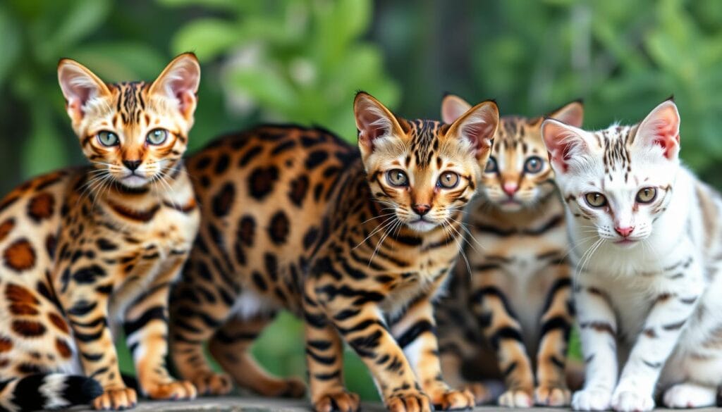 Rare and Unique Bengal Cat Colors